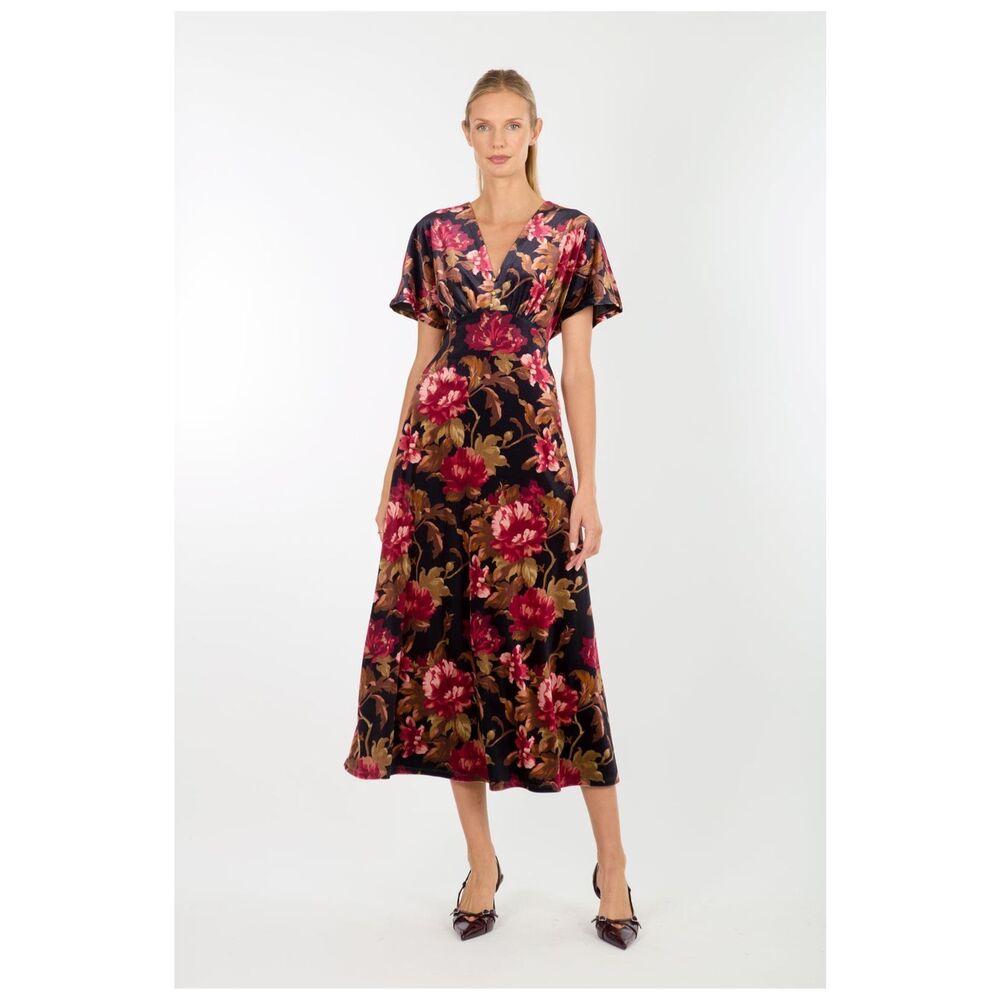 Super Natural by Secret Mission Kennedy Midi Dress Size S NWT